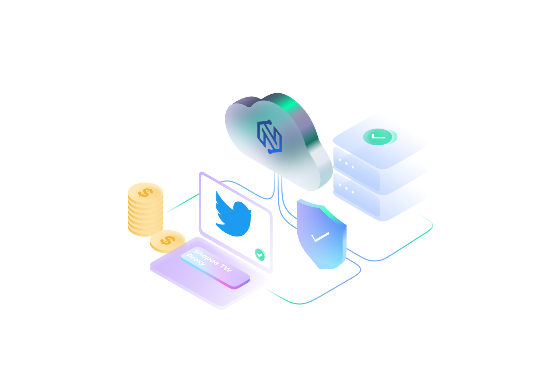Cost-effective Twitter Proxy