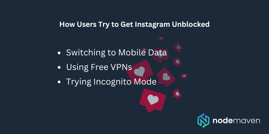 How Users Try to Get Instagram Unblocked